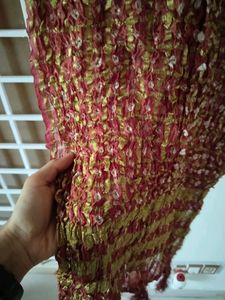 Price Drop! Pure silk bandhani dupatta
