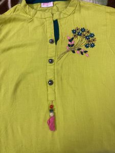 Neon Colour Kurti
