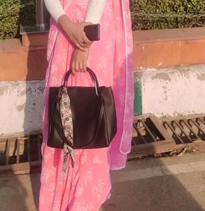 Black Handbag And Sling Bag COMBO