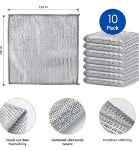 Brand New Steel Wire Dish Cloth Dishwashing Rags