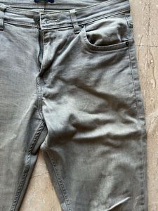 Ascot brand grey denim jeans size 34