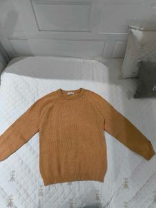 Classic Tan Knit Pullover