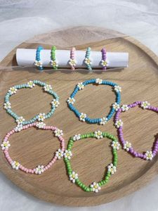 Daisy Beaded Bracelet Set of 3