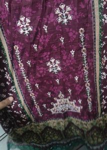 Embroidery kurti set with dupatta