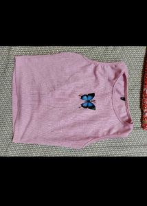Pink & Maroon Crop Tops Combo