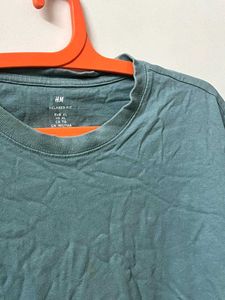 H&amp;M Oversized Tee - Light Blue
