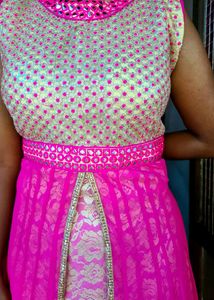 Anarkali Gown Sleeveless