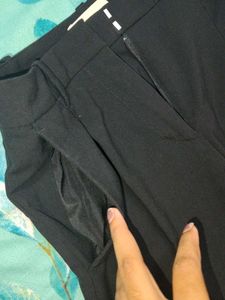 High Waisted Wide Leg Black Pants Make Offers