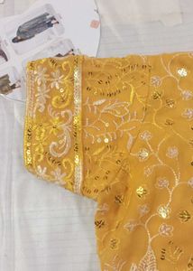 Very Beautiful Haldi Ceremony Blouse