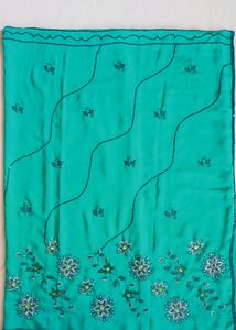 Stylish zari work saree