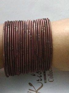 Matel Bangles With Eyelashes