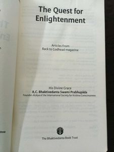 The Quest for Enlightenment