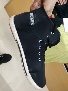 Black Canvas Shoes