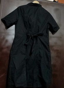 Black ⚫ Front Open Botton Dress For 36 Bust