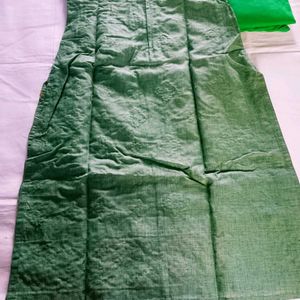 Tailor Made Churidar With Dupatta
