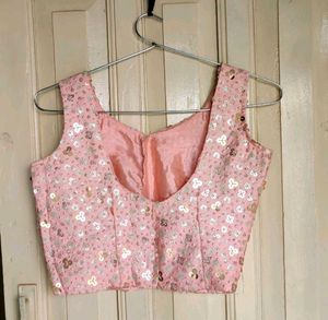 Designer Silk And Net Lehenga Choli With Dupatta