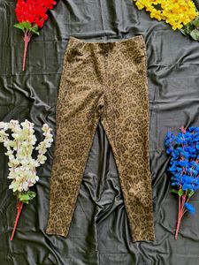 Zara leopard jegging