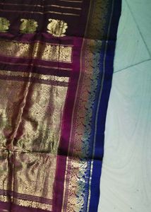 Multi Colour Cotton Silk Pure Gadwal Saree