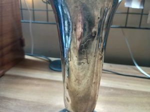 Vintage Silver Vase