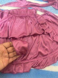 Imported Purple Baby doll dress