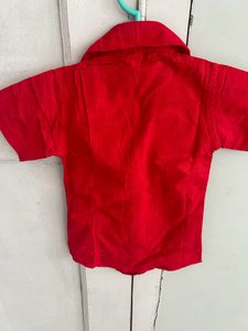 Red Car Applique Shirt