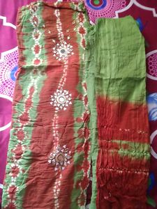 Bandhni Dress Matiriyal