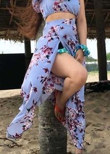 Top Skirt Western Set