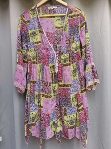 Y2k Paisley Print Dress