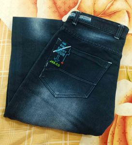 Dark Blue Denim Jeans