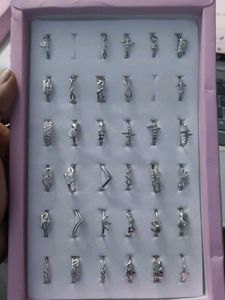 Combo Of 5 Sliver Plated Ring Covering