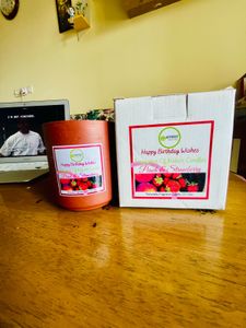 Peach &amp; Strawberry Terracotta Candle