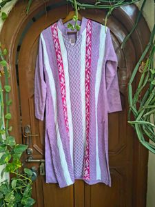 Lavender Knit Kurta