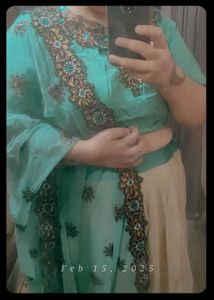 Green Lehenga Choli