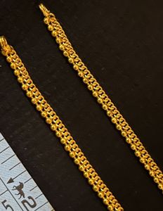 Gold Color Anklets - Simple And Elegant