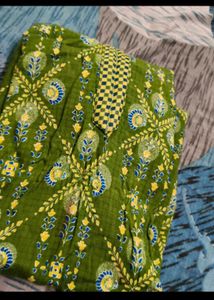 Rangriti Green Kurta