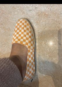 H&M Checkered Espadrille Slip-Ons‼️sale‼️