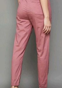 Terracotta Cropped Trousers