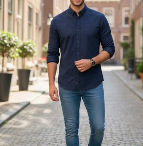Stylish Navy Blue Shirt