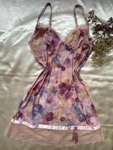 Lingerie Floral  Slip