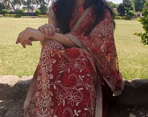 Beautiful Dress With Salwar And Dupatta ❤️