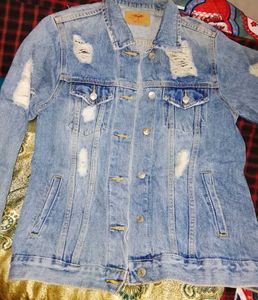 Stylish Denim Jacket Medium
