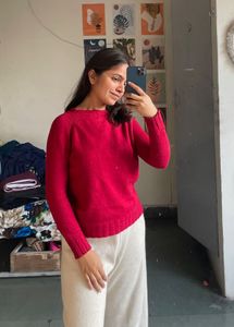 Red Pullover Sweater