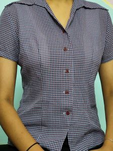 Checked shirt👔