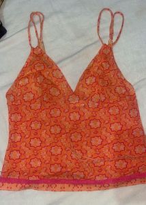 Floral Print Cami Top