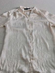 White Silk Soldi Shirt