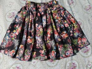 Floral Print Skirt