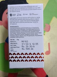 SOTRUE SPF 50 PA++++ Sunscreen Stick