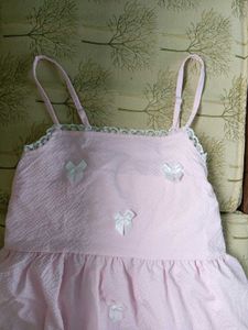 CLEARANCE 📣 Kawaii Pink Bow Top Dress