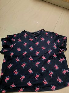 Casual Floral Tshirt