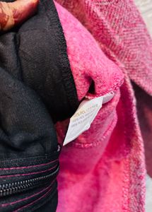🇮🇹 Italy Imported Pink Zip-Up Jacket
